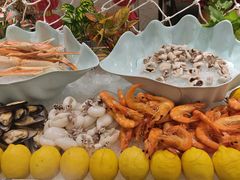 -广州万富希尔顿酒店-感趣自助餐厅·生蚝海鲜刺身