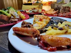 奥尔良鸡腿-好伦哥比萨烤肉自助(八里桥店)