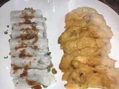 簸箕板拼油炸糕-老聃·小鸭鲢城原味客家菜(海沧店)