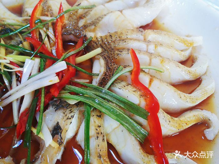 候三鱼庄(美食街店)清蒸狗鱼图片 - 第12张