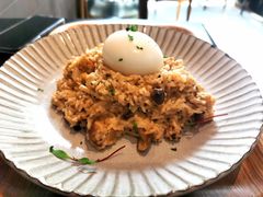 法式波波蛋牛肝菌烩饭-奎克咖啡Cuiqu(晶品店)