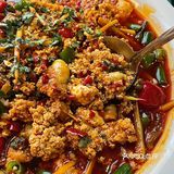 🥘他们家的汤，我全部打包回家下面了！