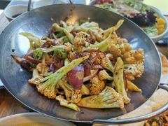 干锅有机花菜-吕氏疙瘩汤·私家菜馆(慈云寺店)