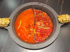 麻辣牛油x阳光番茄鸳鸯锅-蜀大侠火锅(四川北路店)