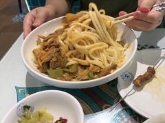 -楼兰古丽·新疆拌面·清真(华阳城店)