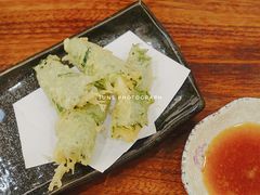 紫苏银鱼卷天妇罗-加奈日本料理