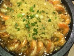 铁板蒜蓉虾-小菜园新徽菜(马鞍山金鹰店)