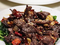 油淋牛干巴-怡得饭庄·30年老店·宋大妈昆明菜