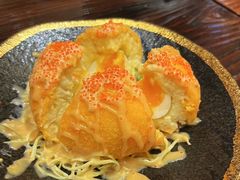 蟹籽熔岩土豆沙律-鸟鹏烧鸟居酒屋(熙龙湾店)