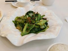 猪油渣炒小白菜-红菜坊·烤鸭·川鲁宴(石园店)