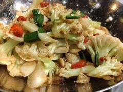 干锅花菜-情妹耙泥鳅·江湖川菜(科华店)