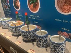 自助调料区-尚尚仙·酸汤猪手·猪肚鸡火锅(华联万柳购物中心店)