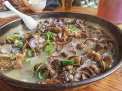 蒸沙蚬-大赤坎肥仔强烧味海鲜餐厅(大赤坎店)