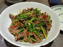 香菜炒牛肉-壹盏灯(惠农店)