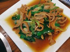 大蒜炒羊肚-庄行曹记羊肉(泗泾店)