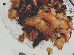 普洱茶香酥虾-云海肴·汽锅鸡·云南菜(苏州中心店)