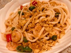 辣爆虾仁鸡蛋拌面-文三里屯面馆(三里屯店)