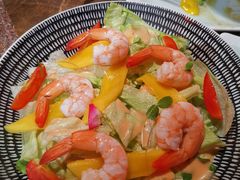 鲜虾沙拉-BROWNSTONE布朗石西班牙餐厅(富城店)