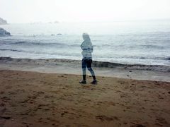 双重曝光-白城沙滩