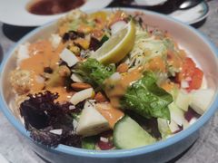 炸虾木瓜沙拉-Gray Whale 灰鲸餐厅(北美N1店)