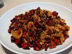 辣子麻花炒虾-大鸭梨烤鸭(石佛营店)
