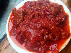 麻辣牛肉-马老三铁板烧(新津总店)