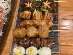 烤串拼盘盐烤-八喜为.深夜食堂(祥云小镇店)