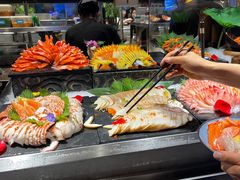 自助取餐区-喜庭海鲜自助(来福士店)