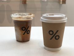 拿铁-% Arabica阿拉比卡咖啡(武康路店)