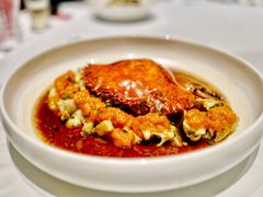 葱油蒸红膏蟹-玫瑰厅上海菜(兴国路店)