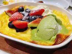 混合浆果松饼配抹茶冰淇淋-théATRE茶聚场·餐厅(环球金融中心店)