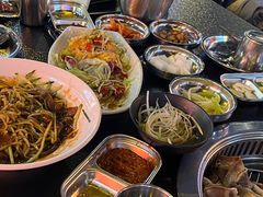 韩式炸酱面-包装马车·韩国料理·포장마차