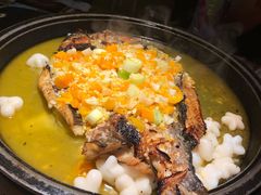 黄金酸辣味烤鱼-烤匠麻辣烤鱼(环球中心店)