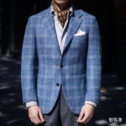 -怒马会 全麻衬西装高级定制