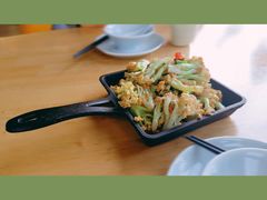 椒盐花菜-去茶去·休闲中餐(江滨店)