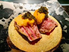 和牛海胆鱼子酱寿司-Ginza Onodera铁板烧(外滩十八号店)