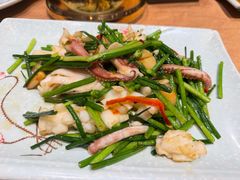 韭菜花炒虾仔-抱德·潮汕味(敦和店原惠城鱼仔)