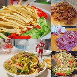 红椒青萝卜豆腐炒肉丝 色香味俱全的待客佳肴