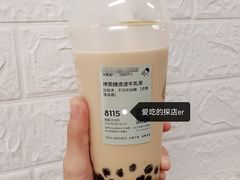 热烤黑糖波波牛乳茶-喜茶(振华商厦店)