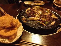 -燚店·铁板鱼蛙·烤肉·烤串(北新桥店)