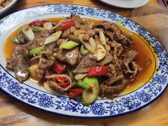 肝腰合炒-雨田饭店