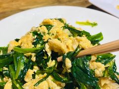韭菜炒鸡蛋-农夫人家餐饮