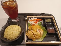 海南鸡拼酱油鸡饭-大家乐(广州天河城六楼店)