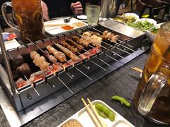 -長壹旋转烤吧 农家鸡火锅