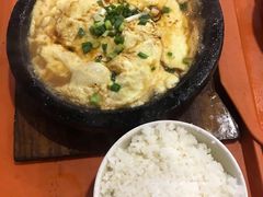 石锅鸡蛋-荷园一餐厅