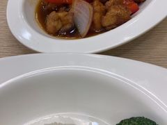 左宗棠鸡球饭-佰搭果·广式茶餐厅(西华路店)