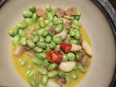 鲜毛豆米烩鸭拐筋-南京大牌档(青岛万象城店)