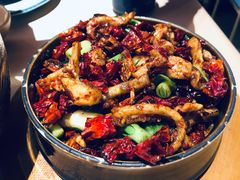 宫爆板筋-山石榴·贵州菜(丰盛里店)