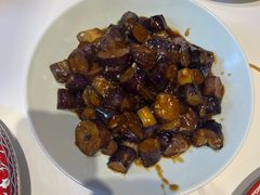香煎茄子-关里关外·鱼头泡饼(唐冶绿地汇店)