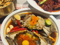 -草家酱蟹炭火烤肉店(珲春南路一店)